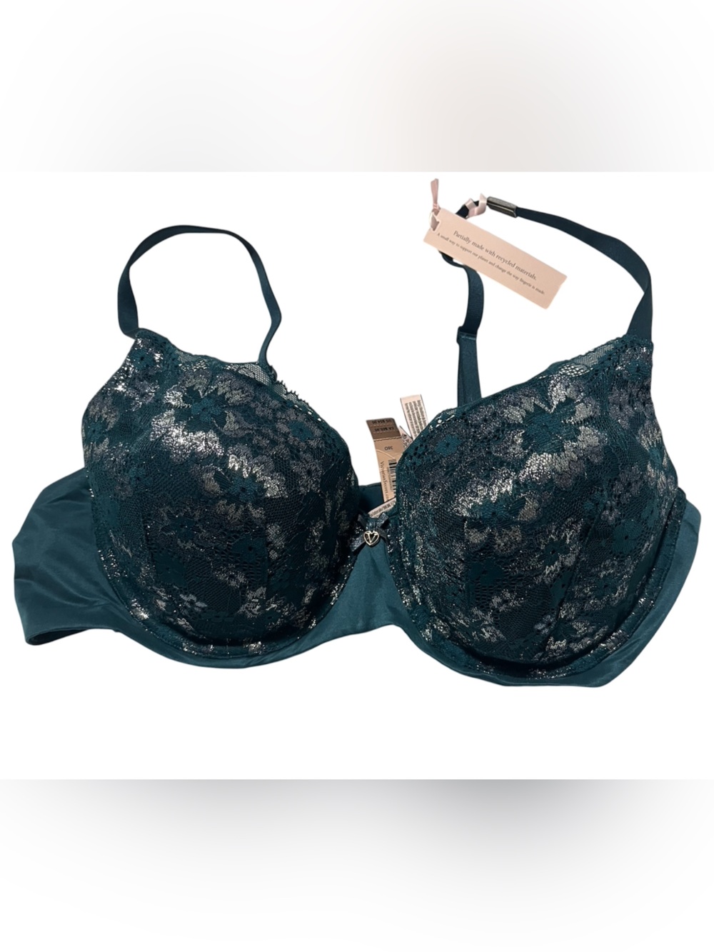 Lace Lightly Lined Demi Bra 38D